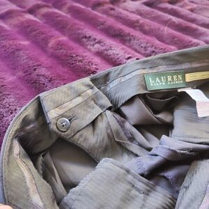 Blue wool dress pants (Ralph Lauren)